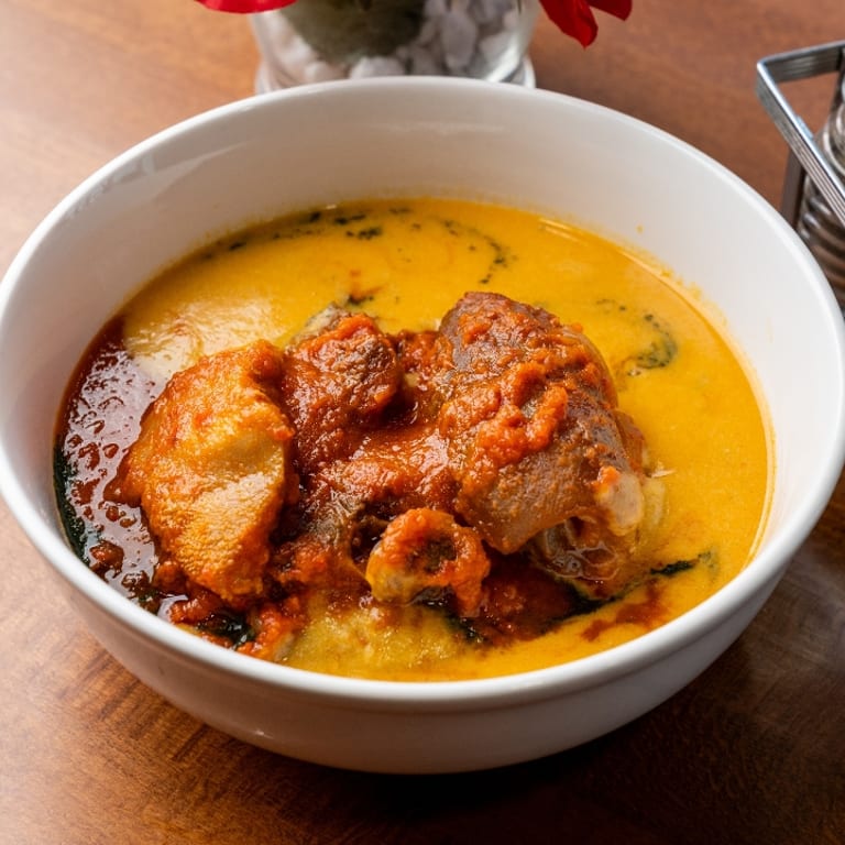 Savor our yam porridge